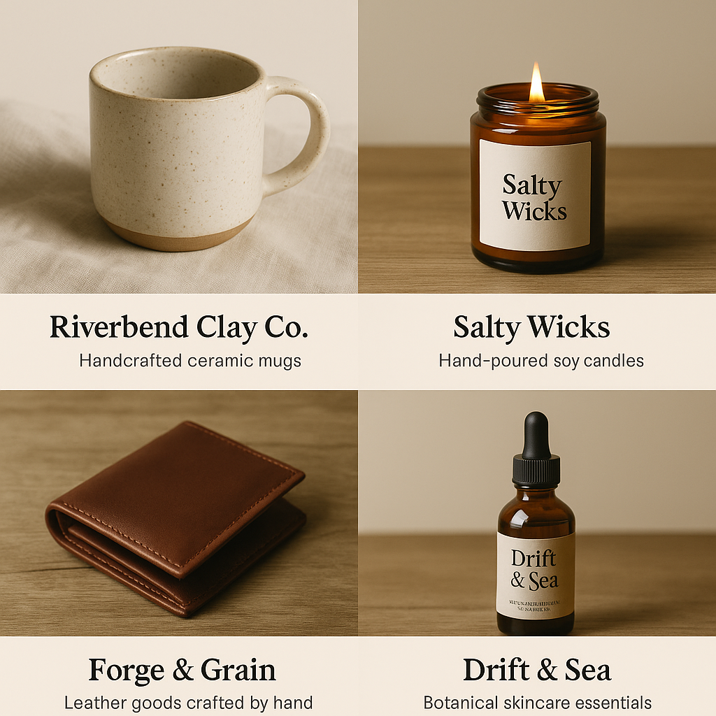 Group of Canadian makers featured on the Varnsly marketplace